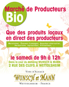 Marché de producteurs bio