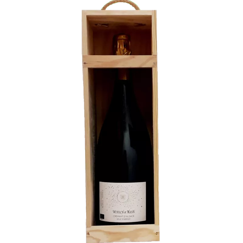 Le Magnum "brut" - bouteille sérigraphiée